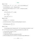 9 đề THI HK1 TOÁN 9 2019 2020