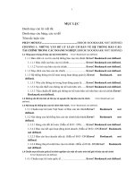 Tóm tắt Luận văn Thạc sĩ Kế toán: Hoàn thiện hệ thống báo cáo tài chính tại các công ty thông tin di động thuộc Tập đoàn Bưu chính Viễn thông Việt Nam