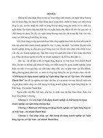 Tóm tắt Luận văn Thạc sĩ Ngân hàng: Chất lượng tín dụng doanh nghiệp tại Ngân hàng Hợp tác xã Việt Nam- Chi nhánh Thanh Hóa