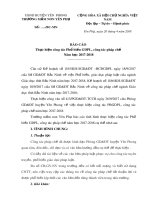 Báo cáo Thực hiện công tác phổ biến GDPL, công tác pháp chế năm học 2017-2018 - Trường mần non Yên Phụ