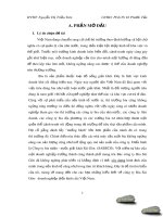 Báo cáo: Xây dựng kế hoạch Marketing giới thiệu sản phẩm bia mới cho công ty bia Sài Gòn