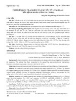 Đột biến gen filaggrin và các yếu tố liên quan trên bệnh nhân viêm da cơ địa