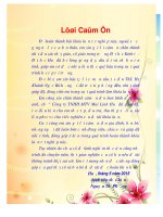 Khóa luận tốt nghiệp Quản trị kinh doanh: Đánh giá sự thỏa mãn của khách hàng khi sử dụng dịch vụ taxi Mai Linh tại thành phố Huế