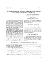 Bổ sung loài Isoglossa Collina (T. Anders.) B. Hansen – Họ ô rô (Acanthaceae) cho hệ thực vật Việt Nam