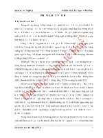 Khóa luận tốt nghiệp: Phân tích mối liên hệ giữa chất lượng dịch vụ, sự hài lòng và lòng trung thành của khách lưu trú tại khách sạn Hương Giang