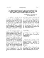Xác định hàm lượng sắc tố A-xta-xan-tin trong tế bào của chủng nấm men Phaffia Rhodozyma NT5 được sử dụng làm thức ăn bổ sung trong nuôi trồng thủy sản