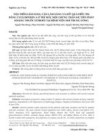 Đặc điểm lâm sàng, cận lâm sàng và kết quả điều trị bằng cyclosporin A ở trẻ mắc hội chứng thận hư tiên phát kháng thuốc steroid tại Bệnh viện Nhi Trung ương