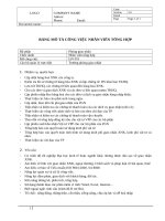 1 12 6  mô tả công việc nhân viên tổng hợp 