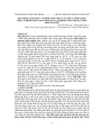 Đặc điểm lâm sàng và hình ảnh chụp cắt lớp vi tính lồng ngực ở bệnh nhân giãn phế quản tại Bệnh viện Trung Ương Thái Nguyên