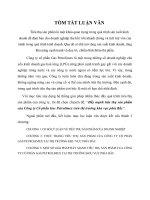 Tóm tắt Luận văn Thạc sĩ Quản trị kinh doanh: Đẩy mạnh tiêu thụ sản phẩm của Công ty Cổ phần Gas Petrolimex trên thị trường khu vực phía Bắc