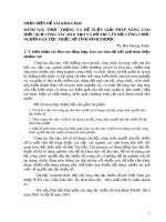 Đề tài khoa học: Đánh giá thực trạng và đề xuất giải pháp nâng cao hiệu quả công tác đào tạo và bố trí cán bộ, công chức người dân tộc thiểu số tỉnh Bình Phước