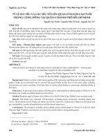 Tỷ lệ suy yếu và các yếu tố liên quan ở người cao tuổi trong cộng đồng tại quận 8 thành phố Hồ Chí Minh