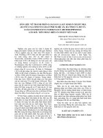Dẫn liệu về thành phần loài sán lá ký sinh ở chuột nhà (Rattus Flavipectus) hai tỉnh Nghệ An, Hà Tĩnh và mô tả loài Centrocestus Formosanus (Heterophyodae) lần đầu tiên phát hiện ở chuột