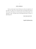 luận văn thạc sĩ hiệu quả sử dụng vốn kinh doanh của công ty cổ phần sông đà 10 