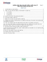 Hướng dẫn vận hành hệ thống CHIẾU SÁNG, ổ cắm, cấp NGUỒN NHÀ KHO 