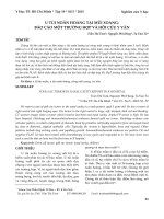 U túi noãn hoàng tại mũi xoang: Báo cáo một trường hợp và hồi cứu y văn