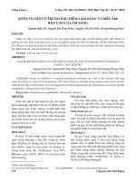 Xoắn túi mật ở trẻ em đặc điểm lâm sàng và siêu âm: Báo cáo ca lâm sàng