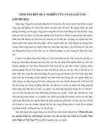 Tóm tắt Luận văn Thạc sĩ Quản trị kinh doanh: Phát triển đào tạo nguồn nhân lực chất lượng cao theo yêu cầu xã hội của Công ty Cổ phần Phát triển Nhân trí Việt Nam