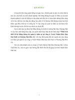 Phân tích thiết kế hệ thống thông tin quản lý nhân sự tại công ty trách nhiệm hữu hạn sản xuất và thương mại hòa an 