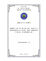 Khóa luận tốt nghiệp Quản trị kinh doanh: Nghiên cứu mức độ nhận biết thương hiệu của khách hàng đối với dịch vụ truyền hình MyTV tại thị trường thành phố Huế