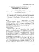 Thành phần hóa học trong tinh dầu từ thân của loài ngũ vị tử vẩy chồi (Schisandra Perulata Gagnap.) thu tại huyện Bát Xát, tỉnh Lào Cai