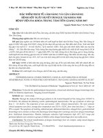 Đặc điểm dịch tễ, lâm sàng và cận lâm sàng bệnh sốt xuất huyết Dengue tại khoa Nhi Bệnh viện Đa khoa Trung tâm Tiền Giang năm 2017