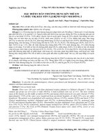 Đặc điểm chấn thương bụng kín trẻ em và điều trị bảo tồn tại Bệnh viện Nhi Đồng 2