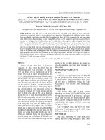 Tăng hệ số nhân nhanh chồi cây hoa Salem tím (Limonium sinuatum L. Mill) bằng cách sử dụng kết hợp các chất điều hòa sinh trưởng thực vật và Adenine trong nuôi cấy in vitro