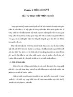 Đề tài: Yếu tố thúc đẩy đầu tư trực tiếp ra ngoài của nước đi đầu tư