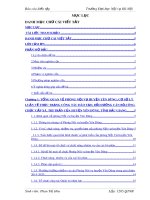 Báo cáo kiến tập: Thực trạng công tác đào tạo, bồi dưỡng cán bộ công chức cấp cơ sở xã, thị trấn của huyện Yên Dũng, tỉnh Bắc Giang