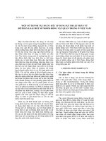 Một số thành tựu bước đầu áp dụng kỹ thuật phân tử để phân loại một số nhóm động vật quan trọng ở Việt Nam