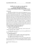 Nghiên cứu cấu trúc và tăng trưởng của các quần thể cóc đỏ (lumnitzera littorea (jack) voigt) ở khu dự trữ sinh quyển rừng ngập mặn Cần Giờ