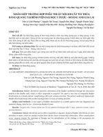 Nhân một trường hợp phẫu thuật nội soi cắt túi thừa bàng quang tại Bệnh viện Đại học Y Dược – Hoàng Anh Gia Lai