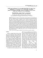 Nhiên liệu sinh học từ vi tảo biển dị dưỡng của Việt Nam: Biodiesel và tận thu các sản phẩm phụ (axít béo không bão hòa đa nối đôi - PUFAs, glycerol và squalene) trong quá trình sản xuất