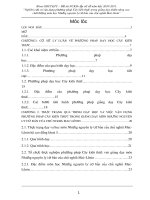 Đề tài: Nghiên cứu và vận dụng phương pháp Cây kiến thức trong giảng dạy nhằm nâng cao  chất lượng môn học Những nguyên lý cơ bản của chủ nghĩa Mác-lênin