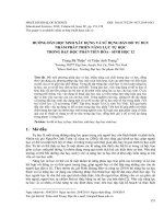 Hướng dẫn học sinh xây dựng và sử dụng bản đồ tư duy nhằm phát triển năng lực tự học trong dạy học phần tiến hóa - sinh học 12
