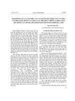 Ảnh hưởng của 2 loại thức ăn có nguồn gốc động vật và thực vật đến kích thước cơ thể ở các pha phát triển và khả năng đẻ trứng của bọ rùa đỏ Micraspis Discolor Fabricius, 1798