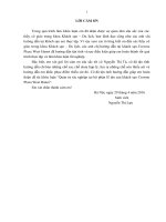 Quản trị tác nghiệp tại bộ phận lễ tân của khách sạn crowne plaza west hanoi