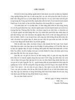 Quản trị tác nghiệp tại bộ phận buồng của công ty liên doanh hà nội lake view sport 