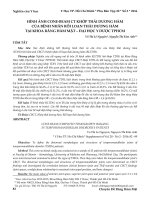 Hình ảnh cone-beam CT khớp thái dương hàm của bệnh nhân rối loạn thái dương hàm tại Khoa Răng Hàm Mặt, Đại Học Y Dược TPHCM