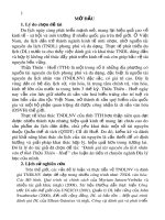 Tóm tắt Luận án Tiến sĩ: Đánh giá tài nguyên du lịch nhân văn ở tỉnh Thừa Thiên - Huế