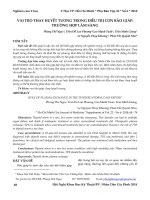 Vai trò thay huyết tương trong điều trị cơn bão giáp: Trường hợp lâm sàng