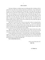 Giải pháp phát triển sản phẩm của khách sạn JW marriott hanoi