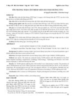 Tổn thương thận cấp ở bệnh nhân đái tháo đường týp 2