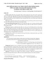 Đặc điểm xơ hoá gan theo chỉ số APRI ở bệnh nhân viêm gan siêu vi B mạn đến khám lần đầu tại Bệnh viện Bệnh Nhiệt đới