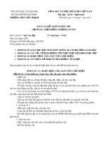 Báo cáo kết quả nghiên cứu: Module 3 - Hoạt động của giáo viên chủ nhiệm