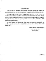 Khóa luận tốt nghiệp: Tìm hiểu về ASP.Net MVC Framework phát triển ứng dụng với ASP.Net MVC Framework