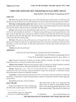 Theo dõi chăm sóc rút nội khí quản sau phẫu thuật