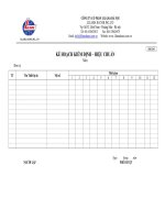 03 ke hoach kiem dinh   hieu chuan 