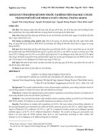 Khảo sát tình hình kê đơn thuốc tại Bệnh viện Đại học Y Dược thành phố Hồ Chí Minh cơ sở 2 trong tháng 06/2015